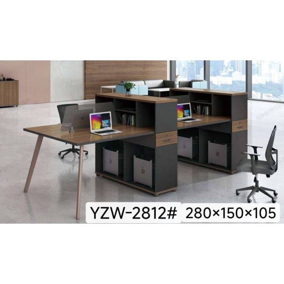 Desk for 4 people #YZW-2818